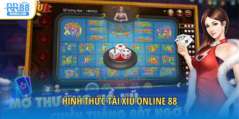 Hình thức tài xỉu online 88