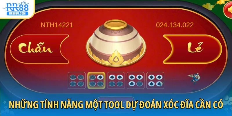 Những tính năng một tool dự đoán xóc đĩa cần có