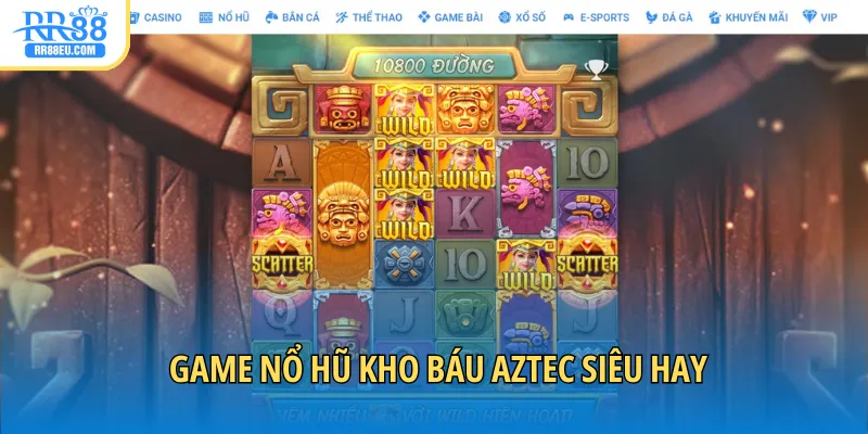 Game nổ hũ kho báu Aztec siêu hay